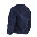 Navy-Green - Back - Tikaboo Childrens-Kids Dinosaur Fleece Jacket