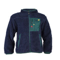 Navy-Green - Front - Tikaboo Childrens-Kids Dinosaur Fleece Jacket