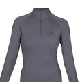 Grey - Back - Aubrion Girls Eltar Base Layer Top