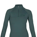 Green - Back - Aubrion Girls Eltar Base Layer Top