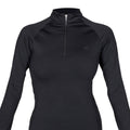 Black - Back - Aubrion Girls Eltar Base Layer Top