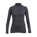 Charcoal - Front - Aubrion Womens-Ladies Revive Winter Base Layer Top