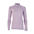 Mauve - Front - Aubrion Womens-Ladies Revive Winter Base Layer Top