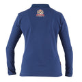 Navy - Back - Aubrion Womens-Ladies Team Long-Sleeved Polo Shirt