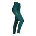 Green - Front - Aubrion Womens-Ladies Eltar Horse Riding Tights