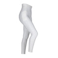 White - Front - Aubrion Womens-Ladies Eltar Horse Riding Tights