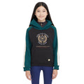 Black - Side - Aubrion Childrens-Kids Team Young Rider Hoodie