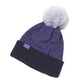 Purple - Back - Tikaboo Childrens-Kids Unicorn Bobble Beanie