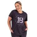 Charcoal - Back - Aubrion Womens-Ladies Repose T-Shirt