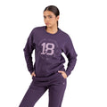 Purple - Back - Aubrion Womens-Ladies Serene Sweatshirt