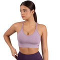 Mauve - Back - Aubrion Womens-Ladies Invigorate Sports Bra