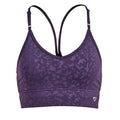 Purple - Front - Aubrion Womens-Ladies Invigorate Sports Bra