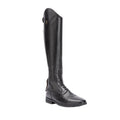 Black - Front - Moretta Mens Ortona Leather Long Riding Boots