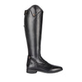 Black - Back - Moretta Womens-Ladies Ortona Tall Long Riding Boots