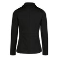 Black - Back - Shires Womens-Ladies Aston Competition Jacket
