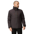 Grey-Black - Side - Regatta Mens Marauder III Insulated Jacket