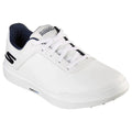 White-Navy - Front - Skechers Mens Go Golf Drive 5 Leather Golf Shoes