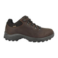 Brown - Front - Hi-Tec Mens Walk Lite Camino Ultra Leather Shoes