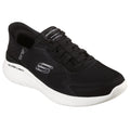 Black-White - Front - Skechers Mens Bounder 2.0 Emerged Trainers