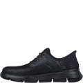 Black - Lifestyle - Skechers Mens Garza - Gervin Leather Oxford Shoes