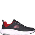 Black-Red - Side - Skechers Mens Varien Vapor Foam Trainers