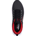 Black-Red - Pack Shot - Skechers Mens Varien Vapor Foam Trainers