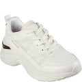 White - Front - Skechers Womens-Ladies Hazel Faye Trainers