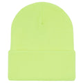 Neon Yellow - Back - Dickies Workwear Acrylic Cuffed Beanie