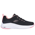 Black-Pink - Back - Skechers Womens-Ladies Vapor Foam Trainers