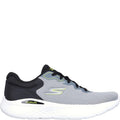 Grey-Black - Side - Skechers Mens Go Run Lite - Anchorage Trainers