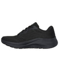 Black - Back - Skechers Womens-Ladies 2.0 - Big League Arch Fit Trainers