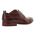 Dark Brown - Back - Base London Mens Gambino Leather Brogues