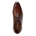 Dark Brown - Pack Shot - Base London Mens Gambino Leather Brogues