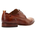 Burnt Tan - Back - Base London Mens Gambino Leather Brogues