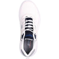 White-Multicoloured - Back - Skechers Mens Bobs Squad Chaos Elevated Drift Trainers