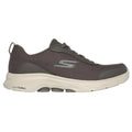 Taupe - Side - Skechers Mens Go Walk 7 Trainers