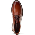 Burnt Tan - Front - Base London Mens Knebworth Leather Chukka Boots