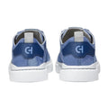 Insignia Blue-Optic White - Back - Cole Haan Mens GrandPro Rally Canvas Court Trainers