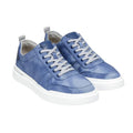 Insignia Blue-Optic White - Front - Cole Haan Mens GrandPro Rally Canvas Court Trainers