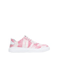 Pink-Optic White - Lifestyle - Cole Haan Womens-Ladies GrandPro Rally Tie Dye Canvas Court Trainers