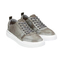 Green Leaf-Optic White - Front - Cole Haan Mens GrandPro Rally Canvas Court Trainers