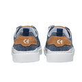 Chambray-Suede-Optic White - Back - Cole Haan Mens GrandPro Rally Canvas Court Shoes