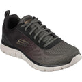 Olive-Black - Front - Skechers Mens Track Ripkent Trainers