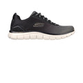 Olive-Black - Back - Skechers Mens Track Ripkent Trainers