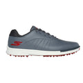 Grey-Red - Back - Skechers Mens Go Golf Tempo Golf Shoes