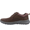 Brown - Pack Shot - Hush Puppies Mens Adam Nubuck Lace Up Trainers