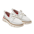 White - Front - Cole Haan Mens 4.ZeroGrand Regatta Boat Shoes