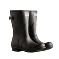 Black - Front - Hunter Womens-Ladies Short Wellington Boots