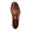 Burnt Tan - Side - Base London Mens Brody Leather Pull Up Chukka Boots