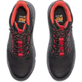 Black-Red - Close up - Timberland Pro Mens Morphix Safety Boots